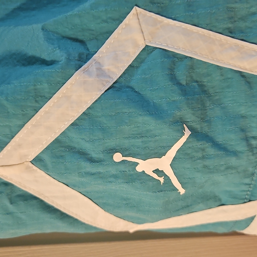 Jordan Boys’ Poolside Woven Diamond Shorts: TEAL: NEW WITH TAGS: SIZE L - Picture 2 of 5
